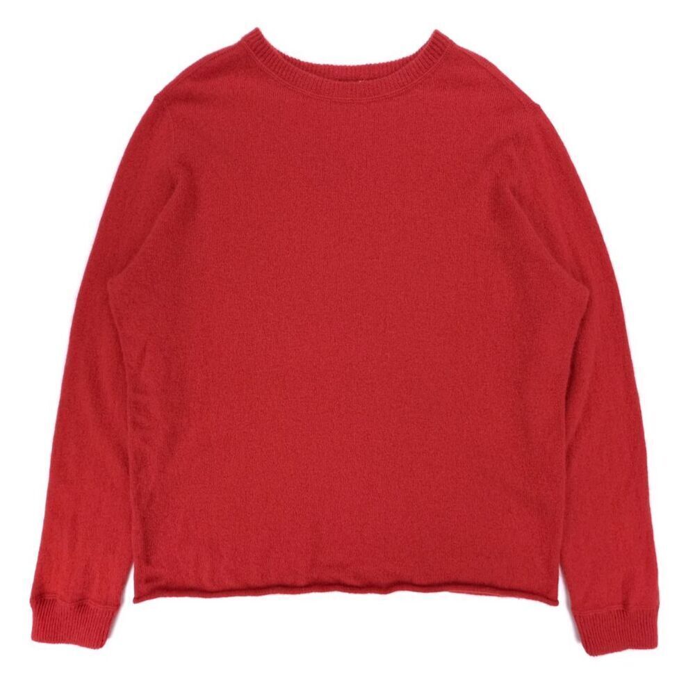 REFORMATION 100% Cashmere Boyfriend Sweater Sundried Tomato Minimal Old Money